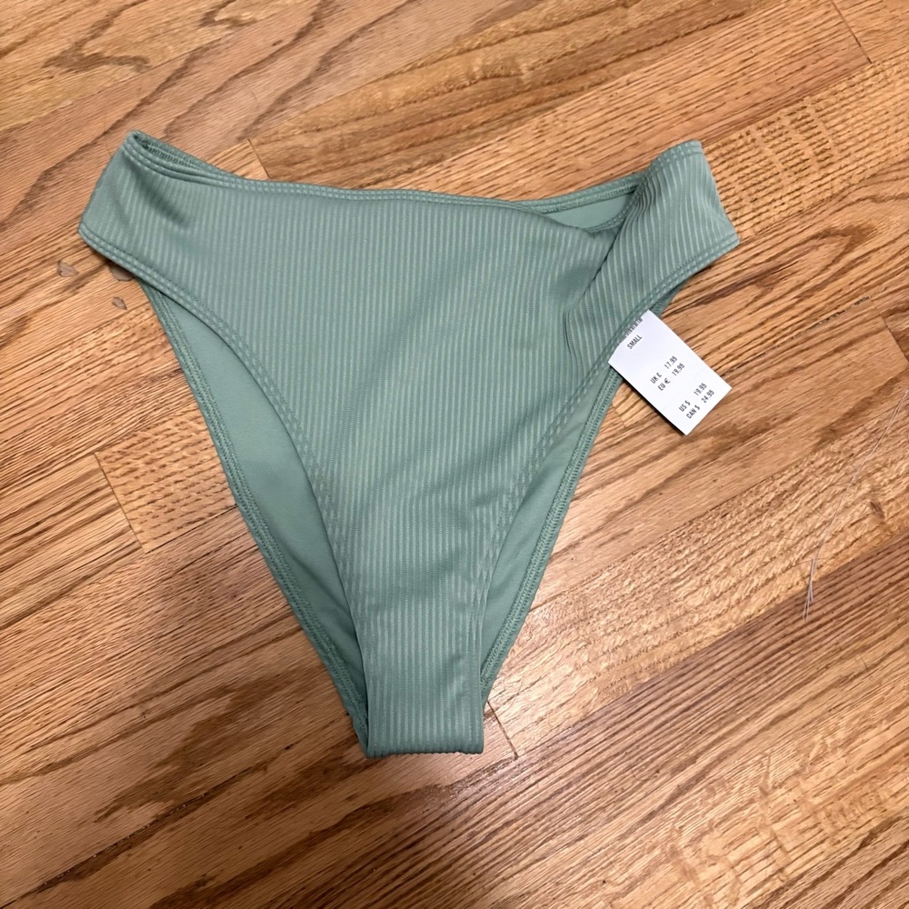 Hollister Green Bikini Bottoms